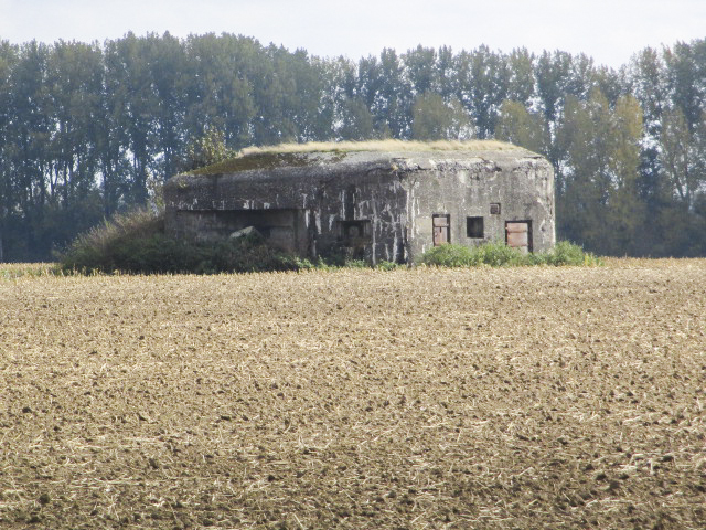 Ligne Maginot - B341 - HAMEAU DE L'HOTEL - (Blockhaus pour canon) - Vu du chemin du Moulin.