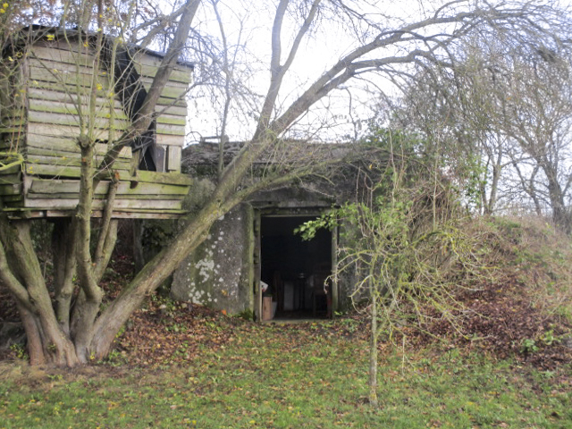 Ligne Maginot - B361 - CUL DU FOUR EST - (Blockhaus pour canon) - Situé entre le chemin de terre venant du Grand Ridoir et la rue du Gris Massart.