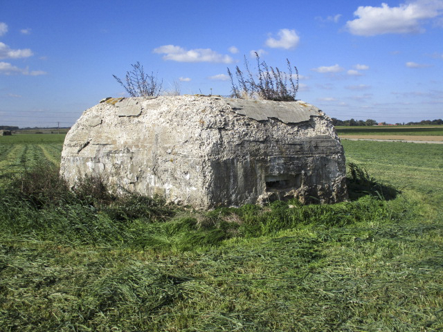 Ligne Maginot - BEF 664 - CHAPELLE AUX ARBRES 1 - (Blockhaus pour arme infanterie) - Face orientée côté sud-est