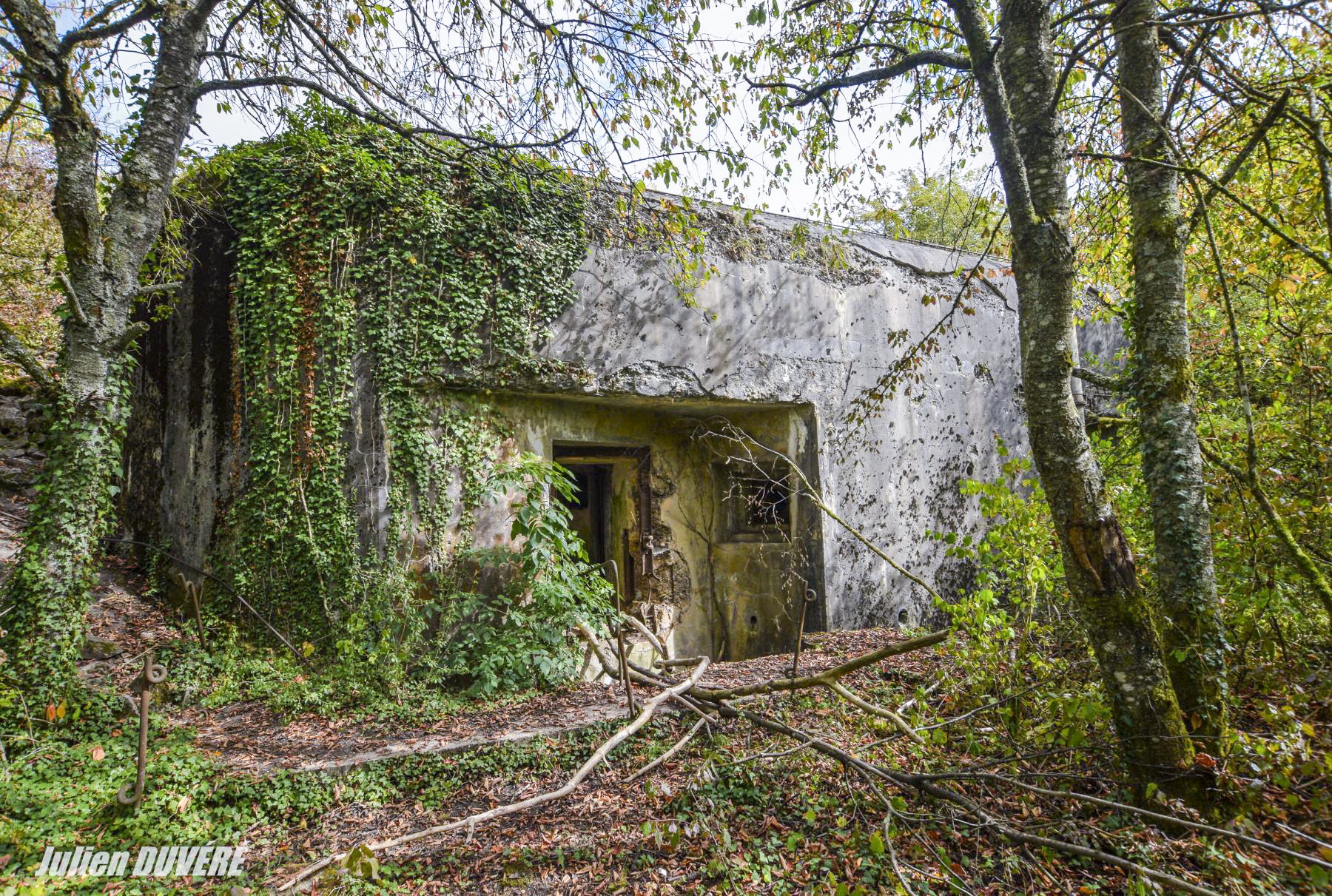 Ligne Maginot - VECKRING - X21 - (Abri) - Bloc d'entrée Nord de l'abri.