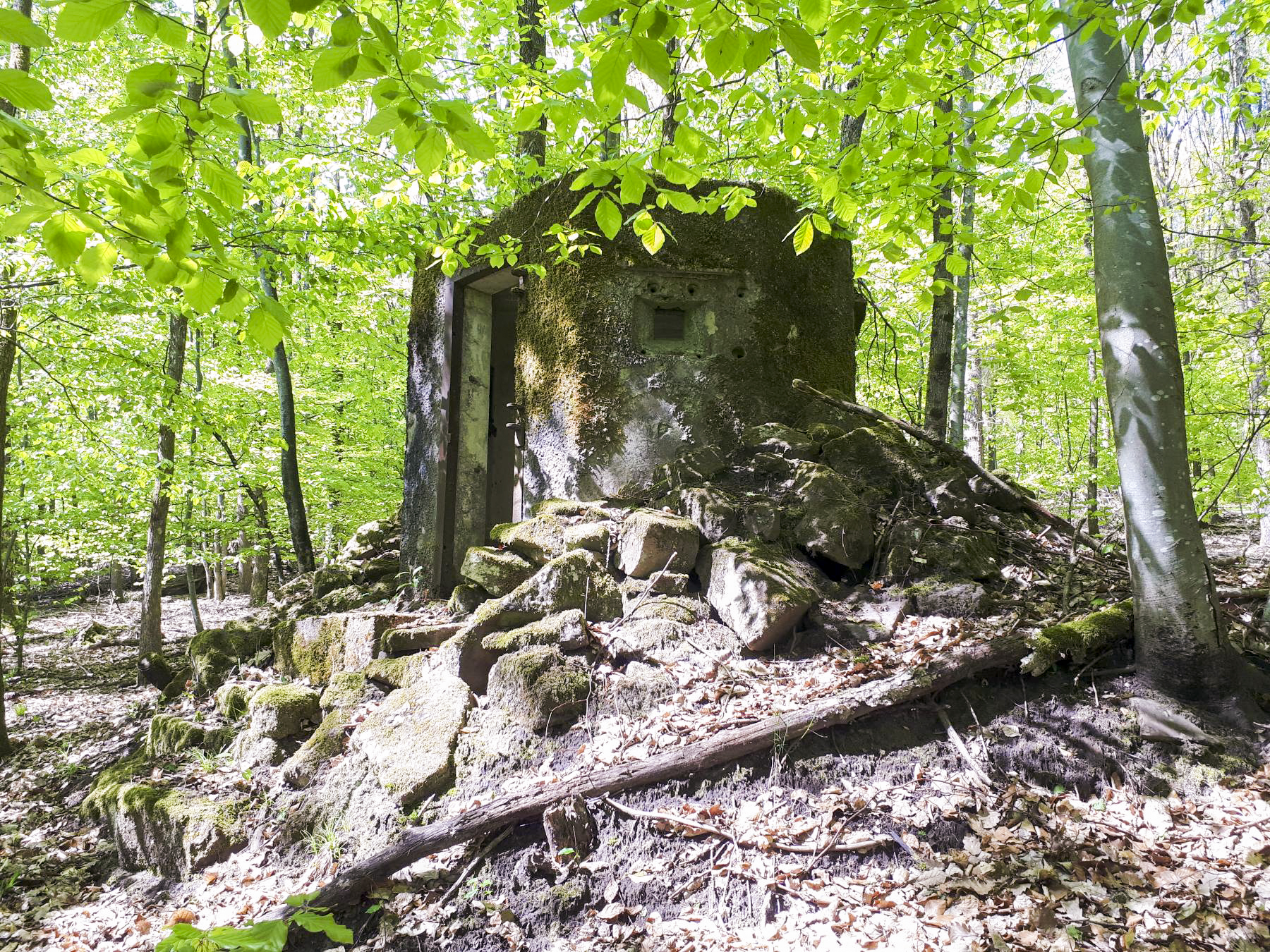 Ligne Maginot - FM49 - WEIBERSLOCH - (Blockhaus pour arme infanterie) - Créneau arrière droit