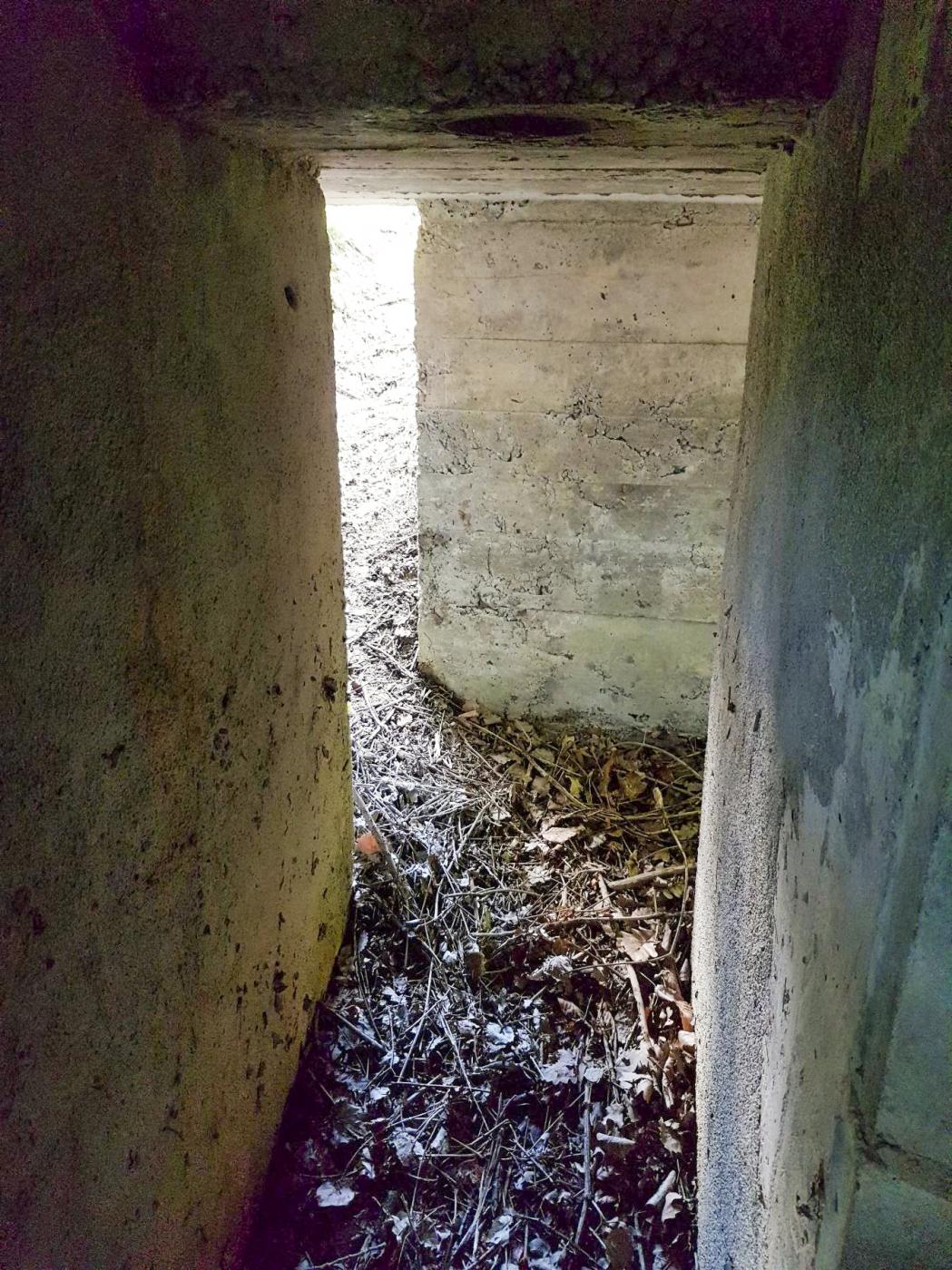 Ligne Maginot - F51BIS - PONT DE L'ALOUETTE CENTRE - HS105 - (Blockhaus pour arme infanterie) - L'entrée