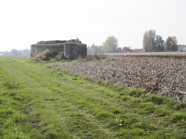 Ligne Maginot - BEF 559 - DIEU GIBLOT SUD - (Blockhaus pour arme infanterie) - Situé dans son environnement, près d'un chemin de terre se dirigeant vers la route de Saméon.
