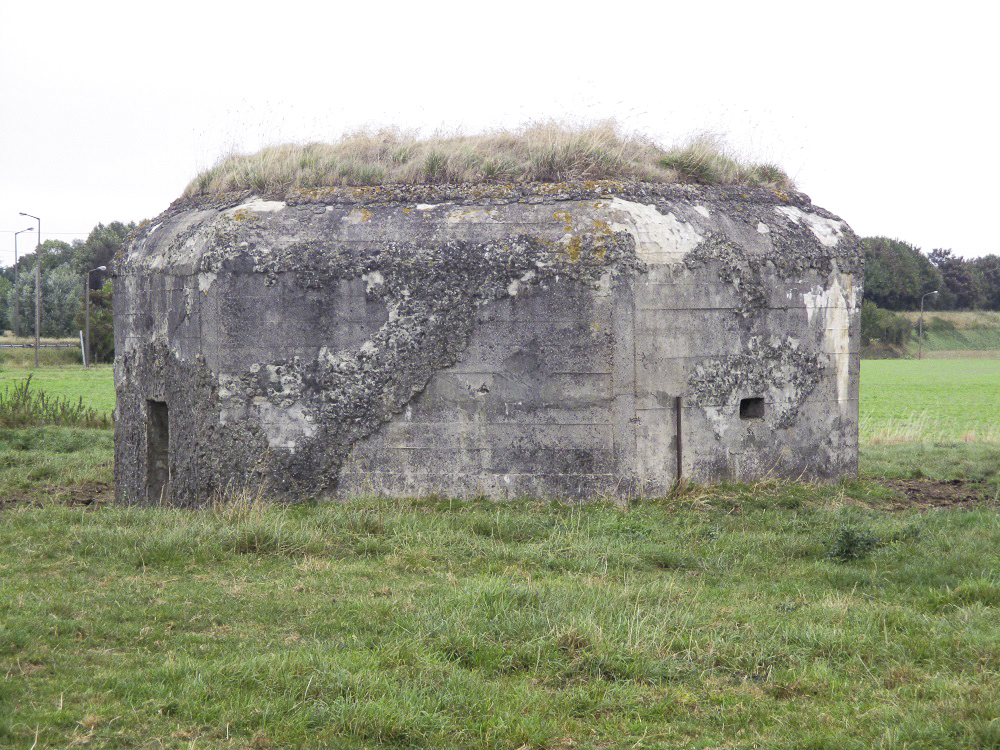 Ligne Maginot - BEF 691 - GAUQUIER Est (Blockhaus pour arme infanterie) - Vue prise de la rue de Beaulieu.