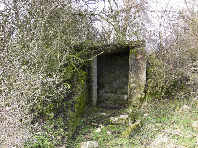 Ligne Maginot - ACHENER WEG (QUARTIER SINGLING - I/166° RIF) - (PC de Quartier) - L'entrée