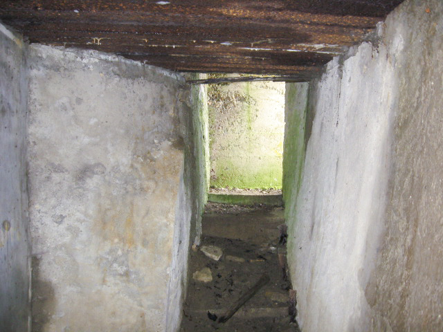 Ligne Maginot - ACHENER WEG (QUARTIER SINGLING - I/166° RIF) - (PC de Quartier) - Couloir