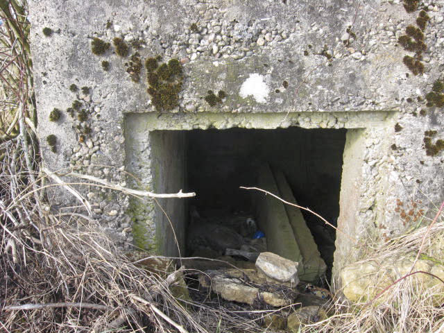 Ligne Maginot - AUF GEBELS 1 - (Blockhaus pour arme infanterie) - L'entrée