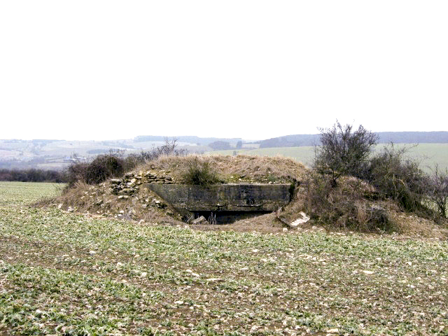 Ligne Maginot - GARTEN 4 - (Blockhaus pour canon) - Façade arriere