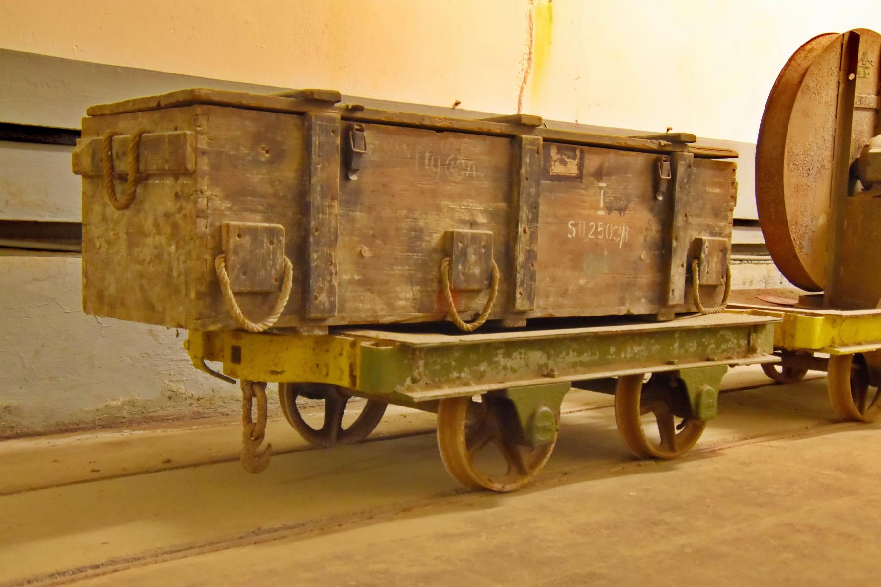 Ligne Maginot - Wagonnets type Sud-Est - Wagonnet au Four à Chaux démuni de son frein