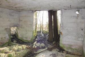 Ligne Maginot - HUNSTWIESE - (Blockhaus pour canon) - Les entrées