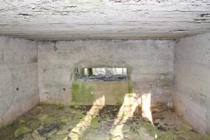 Ligne Maginot - HUNSTWIESE - (Blockhaus pour canon) - Le créneau