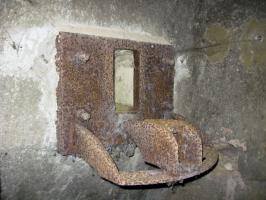 Ligne Maginot - MERRENBAND 1 - (Blockhaus pour arme infanterie) - Affût N pour mitrailleuse