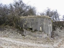 Ligne Maginot - MERRENRIED 3 - (Blockhaus pour arme infanterie) - Façade de tir
Le créneau FM