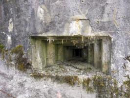 Ligne Maginot - MERRENRIED 3 - (Blockhaus pour arme infanterie) - Créneau FM