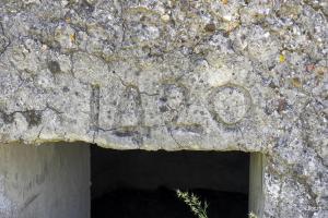 Ligne Maginot - BEF 691 - GAUQUIER EST - (Blockhaus pour arme infanterie) - Numéro au dessus de l'entrée