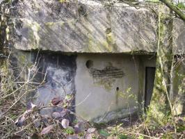 Ligne Maginot - SAUMUEHLE OUEST - (Blockhaus pour arme infanterie) - La façade arriére