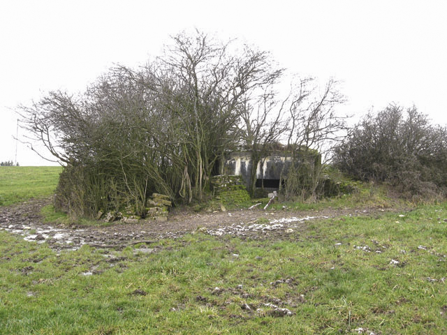 Ligne Maginot - KOPP 6 - (Blockhaus pour canon) - Vue générale