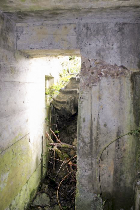 Ligne Maginot - SCHITTEFELD 1 - (Blockhaus pour arme infanterie) - L'entrée du sas