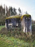 Ligne Maginot - WASENBERG 6 - (Blockhaus pour arme infanterie) - Vue sur le créneau pour mitrailleuse