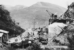 Ligne Maginot - SAINT ROCH (SHR) - (Ouvrage d'artillerie) - La construction de l'ouvrage
