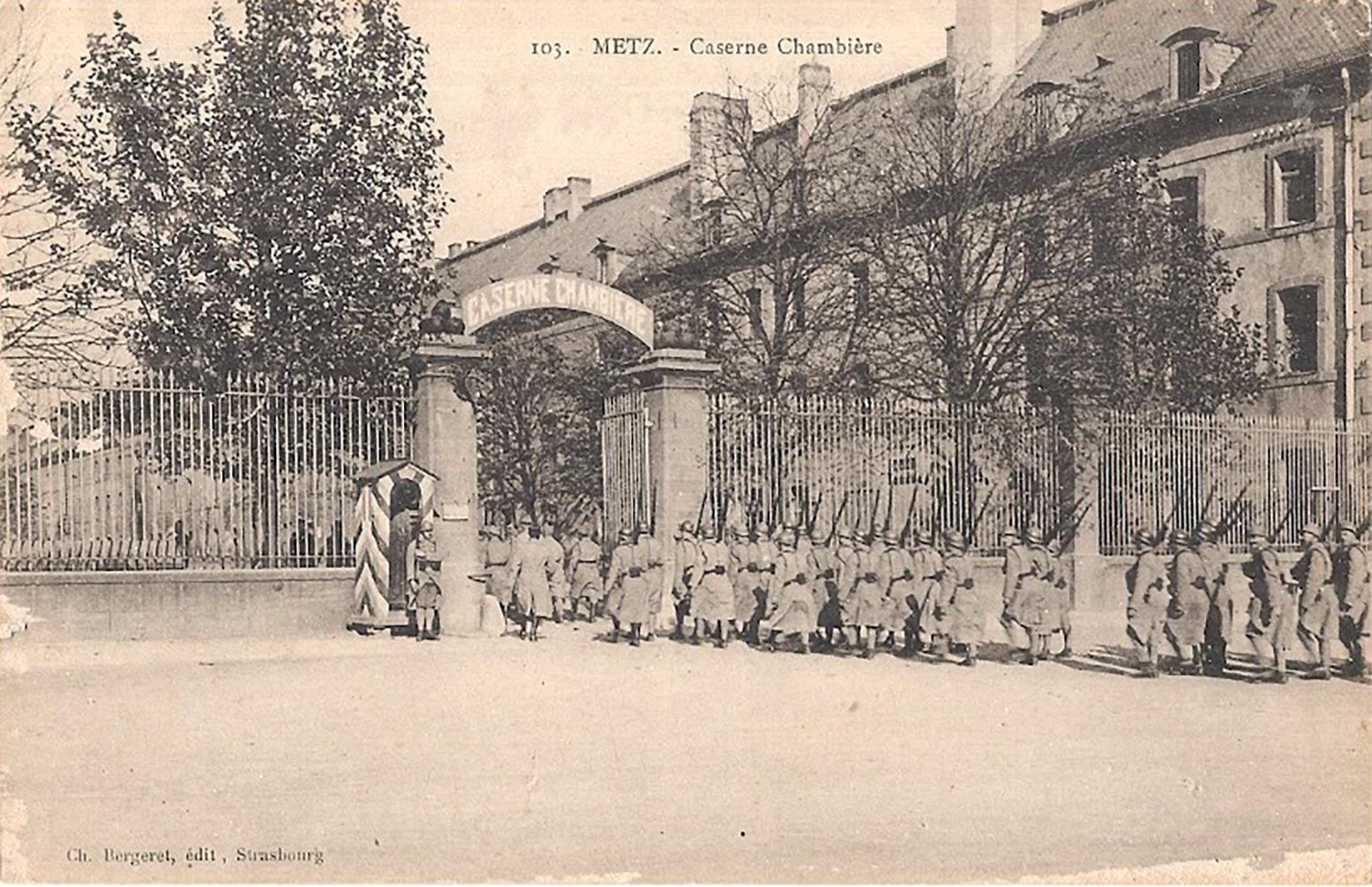 Ligne Maginot - Caserne Chambières - Caserne Chambières à Metz
Carte postale