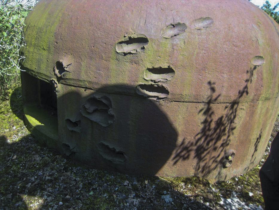 Ligne Maginot - PUXIEUX - O2 - (Observatoire d'artillerie) - La cloche GFM conjuguée