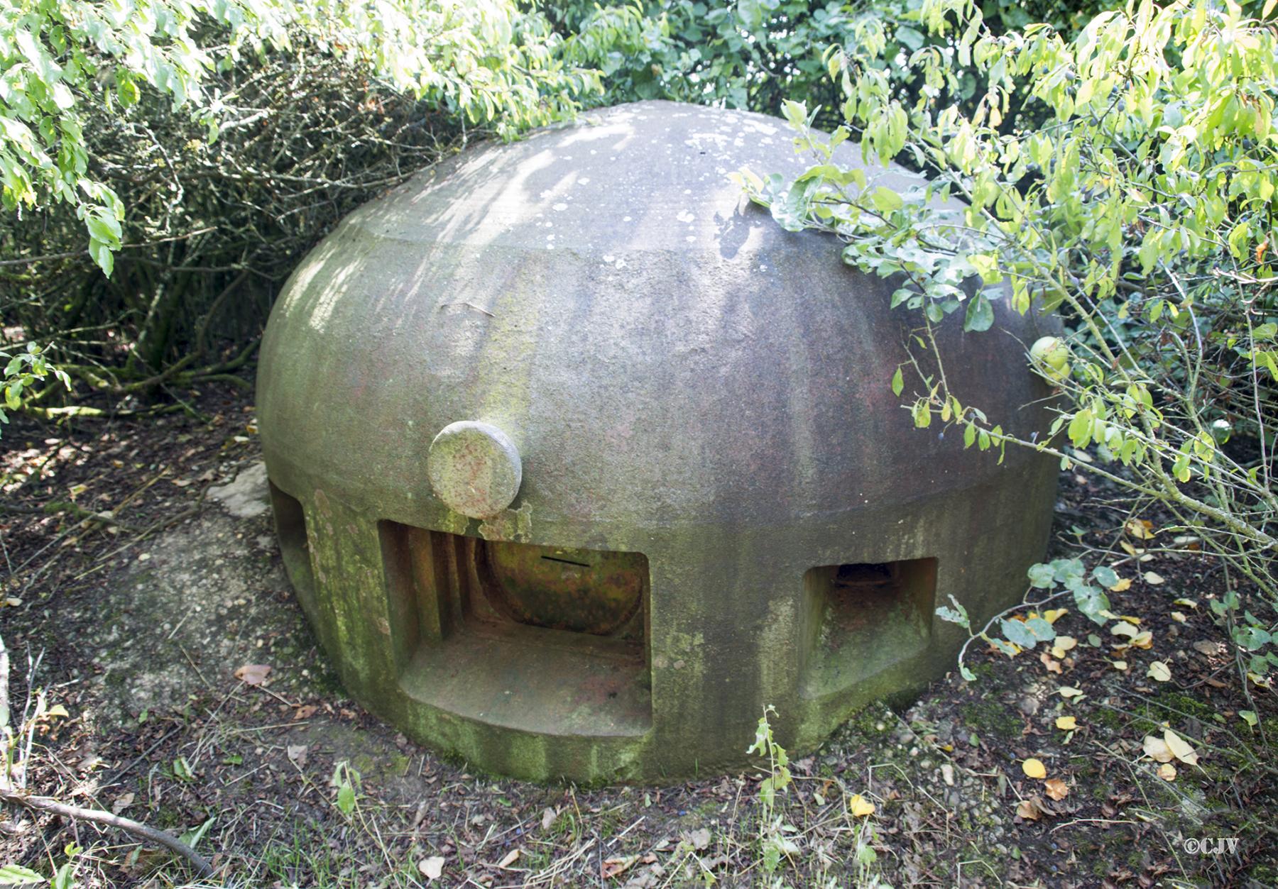 Ligne Maginot - PUXIEUX - O2 - (Observatoire d'artillerie) - Cloche pour jumelage de mitrailleuses