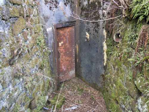 Ligne Maginot - FROHMUEHL OUEST - (Blockhaus pour arme infanterie) - Entrée