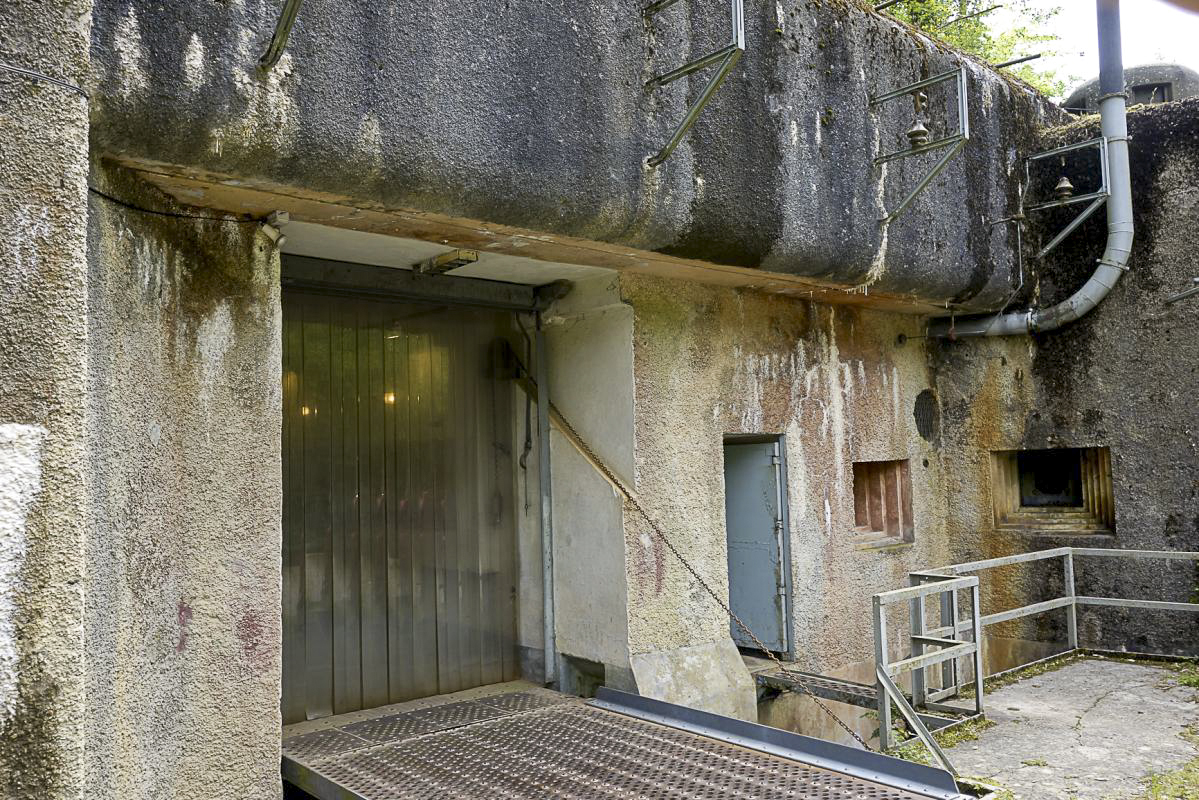 Ligne Maginot - SAINT ROCH (SHR) - (Ouvrage d'artillerie) - Bloc 1
Entrée mixte de l'ouvrage