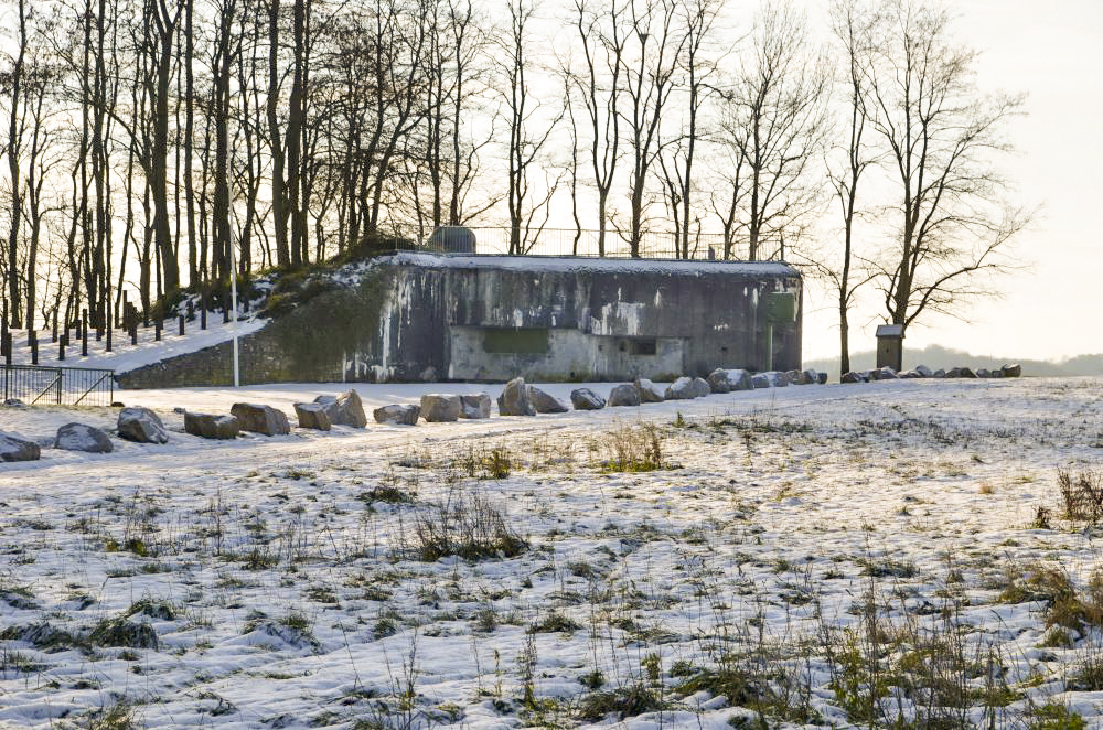 Ligne Maginot - 86 - ASCHENBACH - (Casemate d'infanterie - double) - Vue vers la façade nord-est