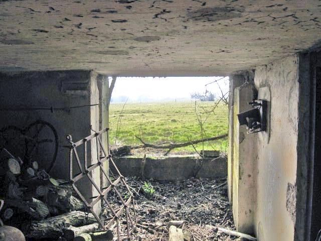 Ligne Maginot - HAMMELSWIESE  8 - (Blockhaus pour canon) - L'intérieur