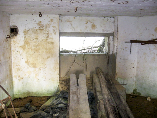 Ligne Maginot - HAMMELSWIESE  8 - (Blockhaus pour canon) - Le créneau canon