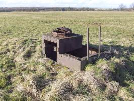 Ligne Maginot - OUEST DE SONNENBERG - (Observatoire d'artillerie) - La tourelle FT17 en 2014