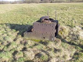 Ligne Maginot - OUEST DE SONNENBERG - (Observatoire d'artillerie) - La partie supérieure encore en place