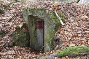 Ligne Maginot - GEISSBRONN (Blockhaus pour arme infanterie) - L'entrée