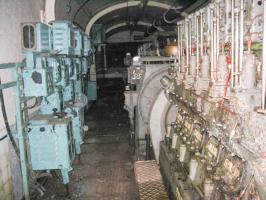 Ligne Maginot - OTTERBIEL - (Ouvrage d'artillerie) - Usine électrique
Groupes électrogènes à moteurs SMIM de 125 CV 