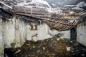 Ligne Maginot - A15 - MAULDE Sud Ouest 3 - AMETHYSTE (Blockhaus pour canon) - L'intérieur