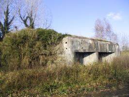 Ligne Maginot - A25 - RODIGNIES EST - (Casemate d'infanterie - double) - Flanquement à droite