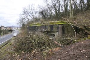 Ligne Maginot - CB4 - (Blockhaus pour canon) - Vue générale