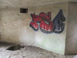 Ligne Maginot - A47 - PAON - (Blockhaus lourd type STG / STG-FCR - Double) - Intérieur du blockhaus.
bétonné.