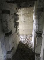 Ligne Maginot - A47 - PAON - (Blockhaus lourd type STG / STG-FCR - Double) - Intérieur du blockhaus.
L'entrée