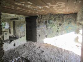 Ligne Maginot - A61 - NOYER - LE PHILANTHROPE - (Blockhaus pour canon) - Intérieur du blockhaus.