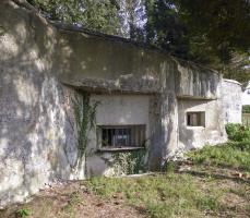 Ligne Maginot - A65 - LES TOURELLES SUD - (Blockhaus pour canon) - Les créneaux