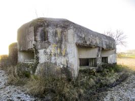 Ligne Maginot - A64 - QUATRE VENTS - (Blockhaus lourd type STG / STG-FCR - Double) - L'orillon entre l'observatoire et les chambres de tir nord-ouest