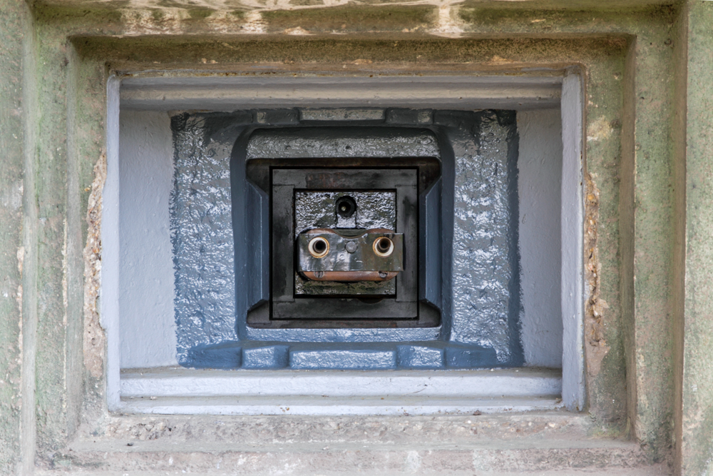 Ligne Maginot - IMMERHOF - A10 - (Ouvrage d'infanterie) - Bloc d'entrée
Créneau JM 