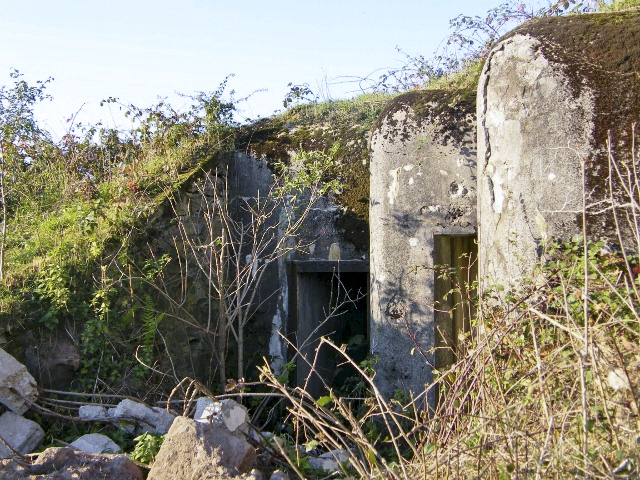 Ligne Maginot - JUDENHOF 3 - (Blockhaus pour arme infanterie) - Les entrées