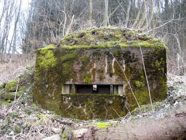 Ligne Maginot - KLAM 4 - (Blockhaus pour arme infanterie) - Façade de tir