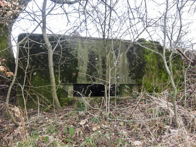 Ligne Maginot - KLAM  5 - (Blockhaus pour arme infanterie) - Façade de tir