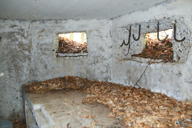 Ligne Maginot - GEISSBRONN (Blockhaus pour arme infanterie) - L'intérieur