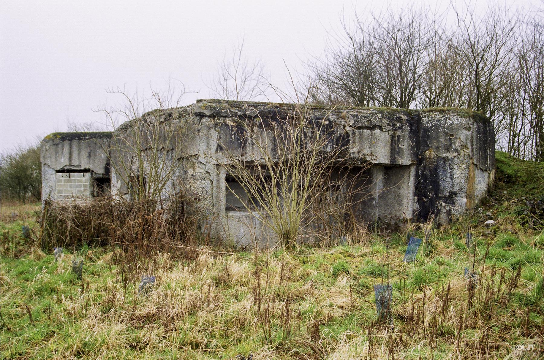 Ligne Maginot - A15 - MAULDE Sud Ouest 3 - AMETHYSTE (Blockhaus pour canon) - 